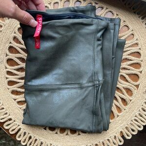 Spanx Leggings, army Green, XL
